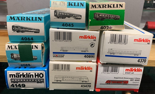 Märklin leerkartons 9 - h0,