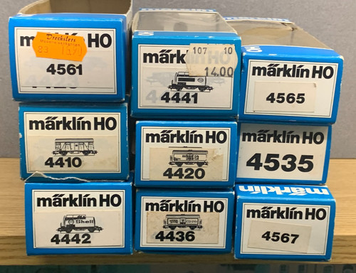 Märklin h0 leerkartons - ,