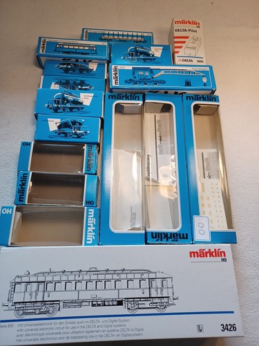 Märklin leerkartons - märklin, h0