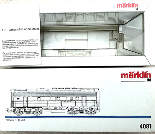 Märklin 4081 leerkarton - märklin,