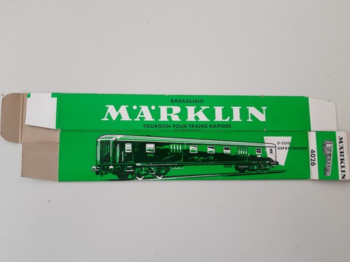 Märklin verpackung - märklin,