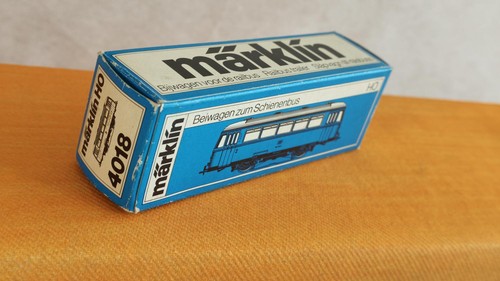 Märklin leerkarton 4018 - märklin,