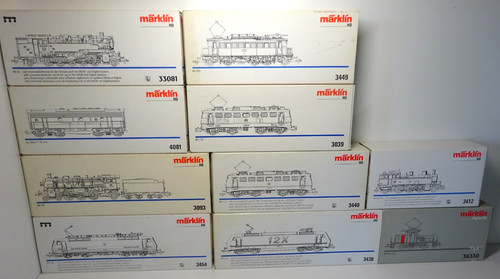 Märklin 10 x - mÄrklin, ,