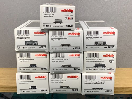 Märklin 10x leerkartons - 10x,