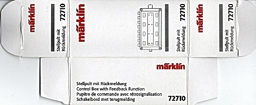 Märklin 72710 ovp leer - 72710,